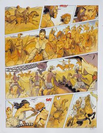 François Miville-Deschênes - Planche 38, Reconquêtes tome 1 - Planche originale