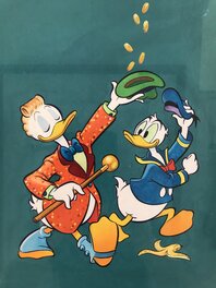 Studio Walt disney - Gontran bonheur et donald - Original Cover