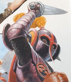 Storm 8 - Die Stadt der Verdammten - Details of the final panel Storm 8 - Die Stadt der Verdammten - Details of the final panel
