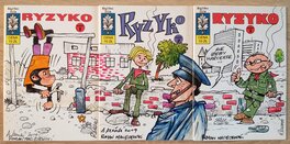 Andrzej Janicki - Cpt. Żbik "Ryzyko" (Risk) Part 1, 2, 3 - Couverture originale