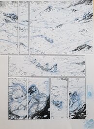 Nicolas Demare - 1Ere page Merlin la quête de l'épée T5 - Planche originale