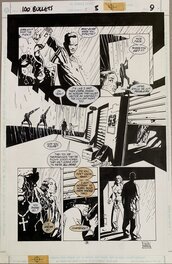 Eduardo Risso - 100 Bullets #3 pg9 - Planche originale