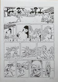 Zanzim - Zanzim - L'île aux femmes - Planche originale