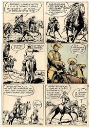 Planche originale - Jerry Spring - Lune d' Argent (t.3 pl.9)