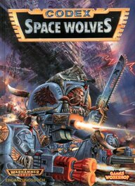 Couverture du codex Space Wolves publié en 1994