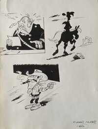 Mazel - Lucky Luke - Original Illustration