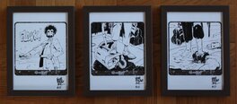 3 illustrations encadrées 3 illustrations encadrées