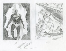 Original art - Superman