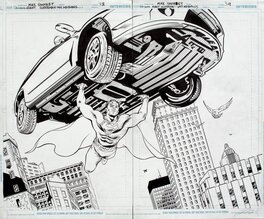 Mike Shoyket - Superman - Why Metropolis - Planche originale
