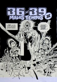 Carlos Giménez - Couverture – Les temps mauvais: Madrid, 1936-1939 – Tome 3 – Carlos Gimenez - Original Cover