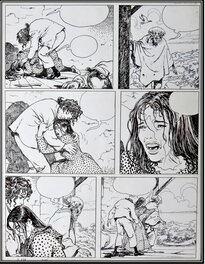 Milo Manara - El gaucho - Planche originale