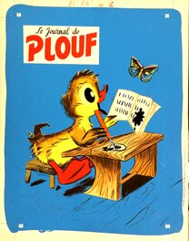 Couverture pour "Le journal de Plouf"