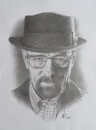 Philippe Loirat - Heisenberg / Walter White - Illustration originale