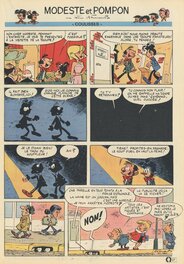 Tintin N° 21 du 23 Mai 1951 - page 27.