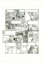 Eugenio Sicomoro - Planche originale La porte au ciel T1 p48 - Comic Strip