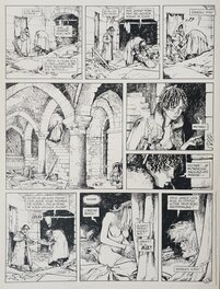 Michel Faure - Planche originale Les fils de l'aigle T5 p26 - Planche originale