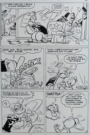 George Wildman - Popeye the Sailor Man #125 - Planche originale