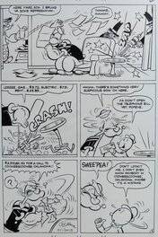 George Wildman - Popeye the Sailor Man #125 - Planche originale