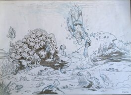 Tirso - L'oeil du diable - Original Illustration