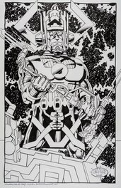 John Byrne - Galactus - John Byrne - Illustration originale