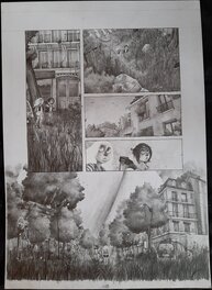 Planche originale - Après le monde