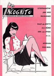 Ulli Bürer - Incognito # 0 (1993) - Bettie Page cover
