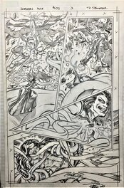 Paul Pelletier - The Incredible Hulks #633 - Hulk & Red She-hulk versus Umar! - Comic Strip