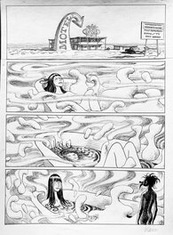 Planche originale - 2012 - La Fille