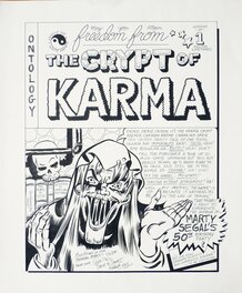 david robinson - The Crypt of Karma - Original Cover