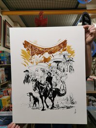 Photo Illustration pour ex-libris coffret TexasJack&Sykes Photo Illustration pour ex-libris coffret TexasJack&Sykes