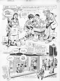 Carlos Giménez - Barrio II, pág. 35 - Planche originale