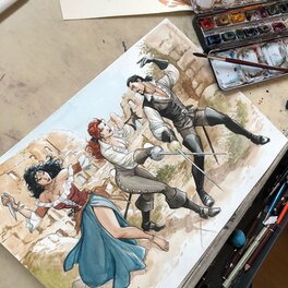 Dessin terminé Dessin terminé
