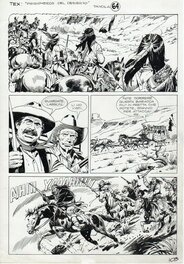 Miguel Angel Repetto - Tex n°504, Fort Buffalo planche 64 (Bonelli) - Comic Strip