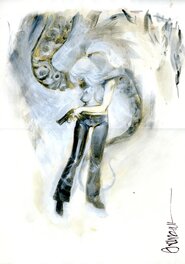 Ashley Wood - Grande Fanta - Leggerboot - Original Illustration