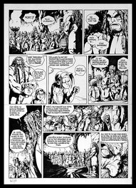 Planche originale - Zorn et Dirna T6 - Notre père qui êtes odieux