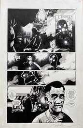 Planche originale - Mike Huddleston - The Coffin