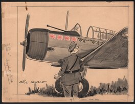 Bill Ruble - World War II - Japs - Original Illustration