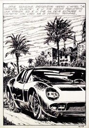 Milo Manara - Genius 14 p29 • Lamborghini Miura - Comic Strip