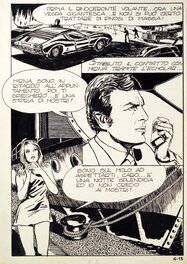 Milo Manara - Genius 4 p15 • Lamborghini Miura - Planche originale