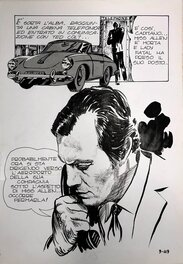 Milo Manara - Genius 9 p119 • Porsche - Planche originale