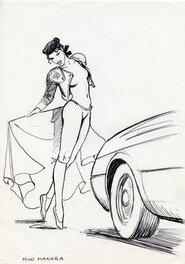 Milo Manara - La Corrida - Original Illustration