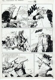 Miguel Angel Repetto - Tex n°505 - Guerra nel deserto, planche 112 (Bonelli) - Comic Strip