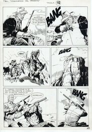 Miguel Angel Repetto - Tex n°505 - Guerra nel deserto, planche 112 (Bonelli) - Planche originale