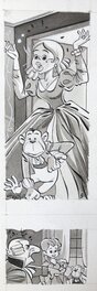 Le singe de Zambo . 3 illustrations