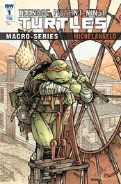 Couverture originale TMNT  Michelangelo Macr-Série (2018)