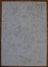 Original art - Duke - T2 planche 26