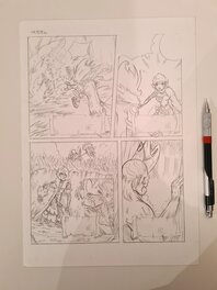 oTTami - Planche Crayonné Magica Tenebrae - Comic Strip