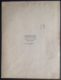 Le Dos de La Couverture du N°25 avec Tampon , au Format : 25 X 32,5 Cm . Le Dos de La Couverture du N°25 avec Tampon , au Format : 25 X 32,5 Cm .