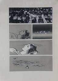Jin Hirano - Female Wolf Flower - 70s manga by Jin Hirano - Planche originale