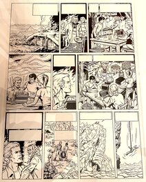 Gilles Chaillet - Lefranc Les Portes de l’Enfer planche 9 - Comic Strip